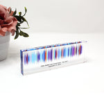 Load image into Gallery viewer, Our Moment | 3D Sound Wave Block