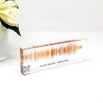 Load image into Gallery viewer, Our Moment | 3D Sound Wave Block