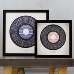 Load image into Gallery viewer, Personalized Lyrics Vinyl Print