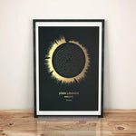Load image into Gallery viewer, Our Moment | Personalized Faded Lyrics & Sound Wave Art