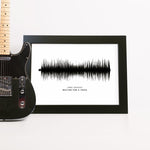 Load image into Gallery viewer, Personalized Sound Wave Art
