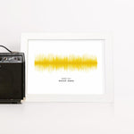 Load image into Gallery viewer, Personalized Sound Wave Art