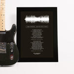 Load image into Gallery viewer, Personalized Lyrics & Sound Wave Art