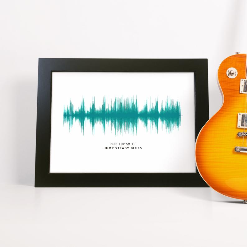 Personalized Sound Wave Art