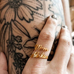 Load image into Gallery viewer, Our Moment | Custom Double Name Ring
