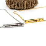 Load image into Gallery viewer, Our Moment | Custom Sound Wave Necklace
